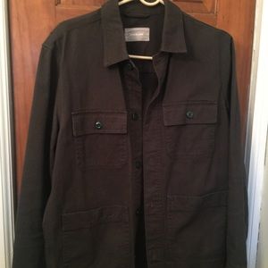 Everlane green chore coat